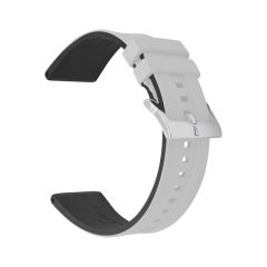 维瑞亚双色平头通用款胶带适用于宝珀五十寻5054 5200 43mm表径