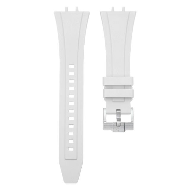 维瑞亚橡胶表带适用于帝舵皇家系列M28500 38MM 针扣款
