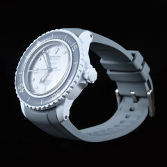 维瑞亚橡胶表带适用于BlancpainXSwatch联名42.3mm