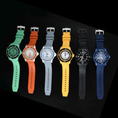 维瑞亚橡胶表带适用于BlancpainXSwatch联名42.3mm