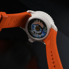 维瑞亚橡胶表带适用于BlancpainXSwatch联名42.3mm