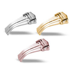 维瑞亚橡胶表带适用于OMEGA星座系列41mm折叠扣款