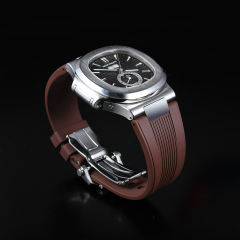 维瑞亚橡胶表带适用于百达翡丽鹦鹉螺 5726 钢带款 含外置头粒