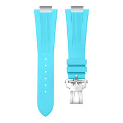 维瑞亚橡胶表带适用于百达翡丽鹦鹉螺 5726 钢带款 含外置头粒