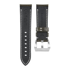 美洲密西西比鳄鱼皮表带适用于沛纳海40/42/44/47