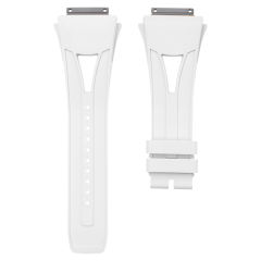 维瑞亚橡胶表带适用于RM035 RM035-02 RM035-03