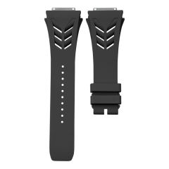 维瑞亚鲨鱼鳃橡胶表带适用于RM035 RM035-02 RM035-03