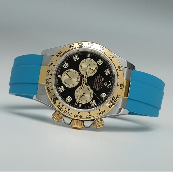 劳力士迪通拿126503搭配间金头粒