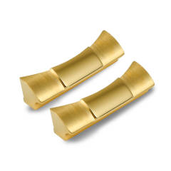 维瑞亚编织纹面橡胶表带适用于劳力士迪通拿126508含22K黄金头粒