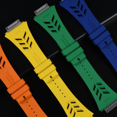 维瑞亚Vagenari橡胶表带适用于RM010