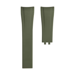 维瑞亚橡胶表带适用于劳力士日志36mm126234 126233五珠链带折叠扣