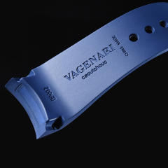 维瑞亚橡胶表带适用于宝珀五十寻5200 43mm专用款