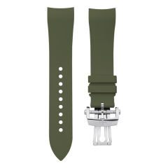 维瑞亚橡胶表带适用于宝珀五十寻5066 43mm专用款