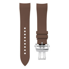 维瑞亚橡胶表带适用于宝珀五十寻5066 43mm专用款