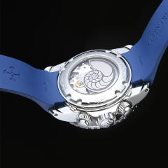 维瑞亚橡胶表带适用于宝珀五十寻5066 43mm专用款