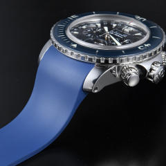 维瑞亚橡胶表带适用于宝珀五十寻5066 43mm专用款