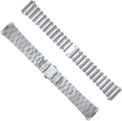 一键快拆316不锈钢表带适用于卡地亚山度士大号39.8mm