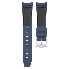 维瑞亚橡胶表带适用于劳力士潜航者 41mm 126618 针扣款