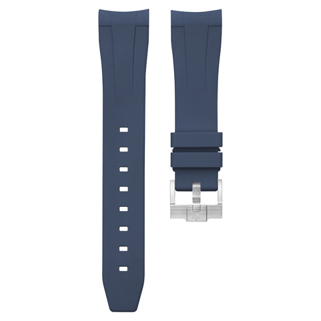 维瑞亚橡胶表带适用于劳力士潜航者 41mm 126618 针扣款