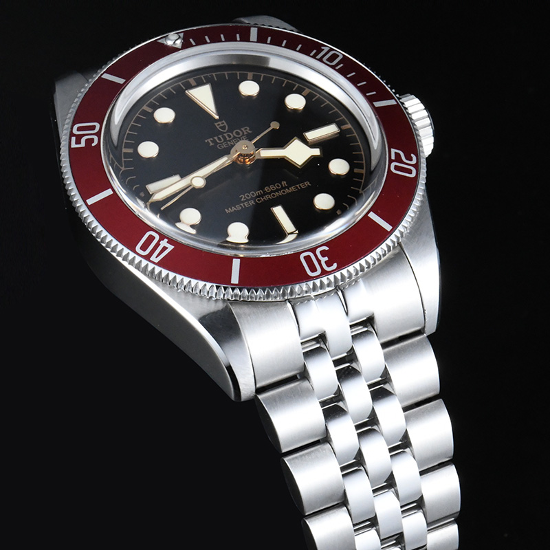 维瑞亚橡胶表带适用于帝舵2024年新款碧湾41mm M7941A1A0RU