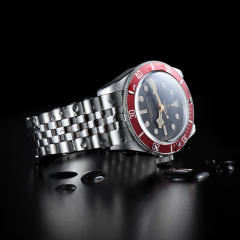 维瑞亚橡胶表带适用于帝舵2024年新款碧湾41mm M7941A1A0RU