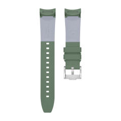 维瑞亚橡胶表带适用于帝舵碧湾专业型M79470 39mm