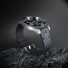 维瑞亚橡胶表带适用于浪琴康卡斯41/43mm