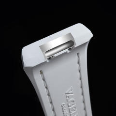 维瑞亚小牛皮间橡胶表带适用于法穆兰V32女款