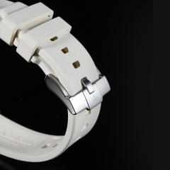 维瑞亚橡胶表带适用于GrandSeiko冠蓝狮gs经典奶油面SBGR261G