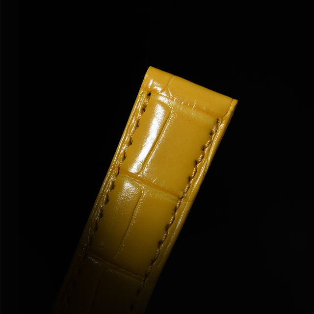 维瑞亚美洲鳄鱼皮表带适用于百达翡丽星空6102