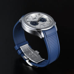 维瑞亚橡胶表带适用于伯爵POLO 42MM 计时款