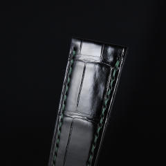 维瑞亚美洲鳄鱼皮表带适用于百达翡丽5961