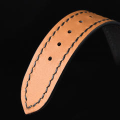 维瑞亚Vagenari牛皮表带适用于百达翡丽6006