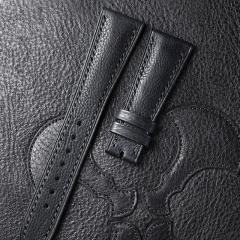 维瑞亚Vagenari牛皮表带适用于百达翡丽6006