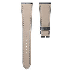 维瑞亚美洲鳄鱼皮表带适用于百达翡丽6006