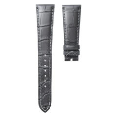 维瑞亚美洲鳄鱼皮表带适用于百达翡丽6006