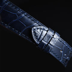 维瑞亚美洲鳄鱼皮表带适用于百达翡丽5153