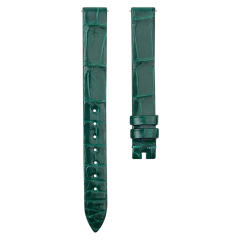 维瑞亚美洲鳄鱼皮表带适用于伯爵时来运转系列29mm