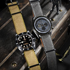 维瑞亚VAGENARI帆布NATO表带20mm