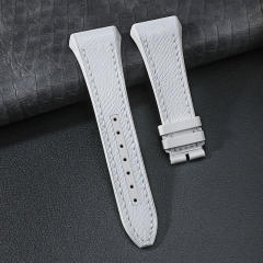 维瑞亚小牛皮表带适用于法穆兰V41男款