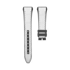 维瑞亚美洲鳄鱼皮表带适用于法穆兰V32女款