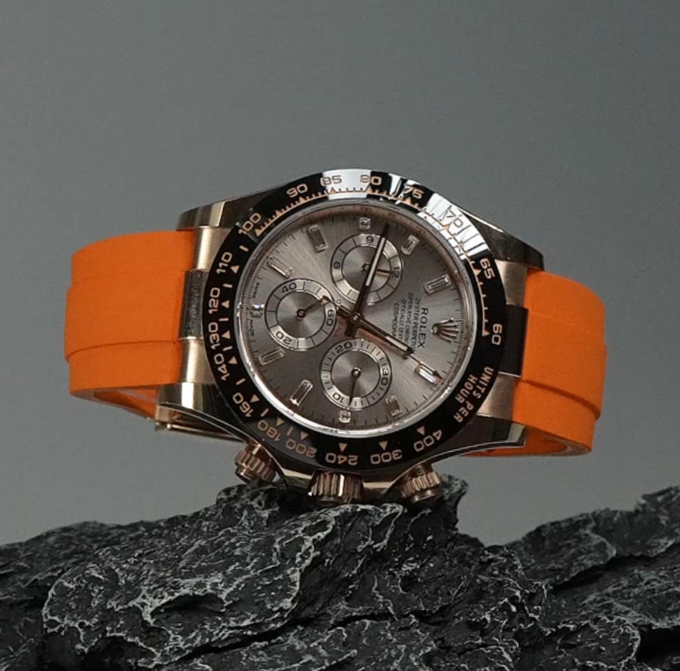 维瑞亚适用于劳力士迪通拿减震胶带