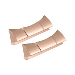 维瑞亚18K玫瑰金包金头粒适用于劳力士纵航者326935. 336935