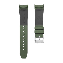 维瑞亚橡胶表带适用于浪琴康卡斯41/43mm