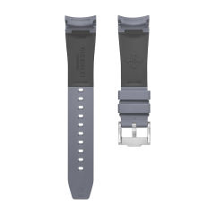 维瑞亚橡胶表带适用于浪琴康卡斯41/43mm