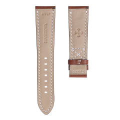 维瑞亚小牛皮表带适用于百达翡丽5224