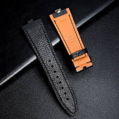 维瑞亚小牛皮表带适用江诗丹顿纵横四海4500.5500.7900