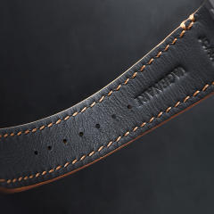 维瑞亚VAGENARI小牛皮表带适用于卡地亚山度士39.8mm