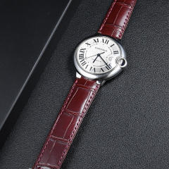 维瑞亚VAGENARI 美洲鳄鱼皮表带 适用于卡地亚蓝气球42mm