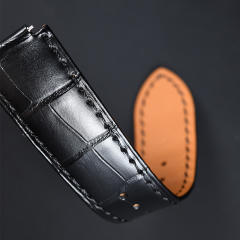 维瑞亚VAGENARI 美洲鳄鱼皮表带 适用于卡地亚蓝气球42mm